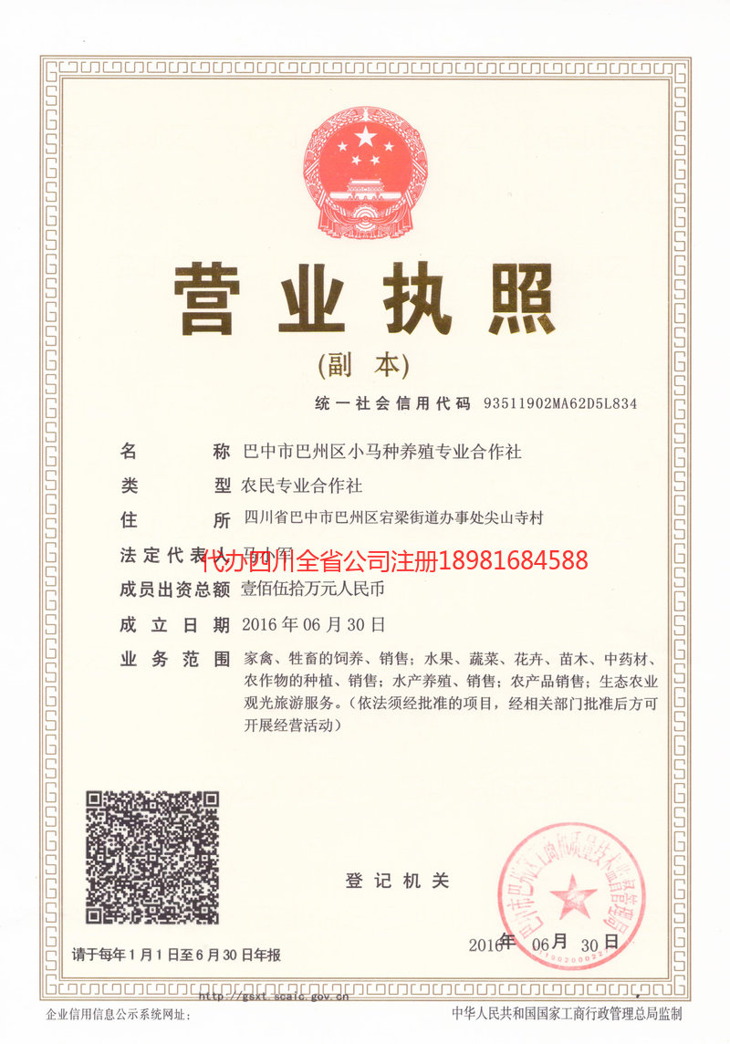 黄山黄山小马种养殖专业合作社